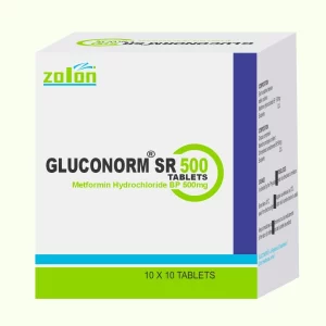 gluconorm sr 500 tablets metformin hydrochloride bp 500mg