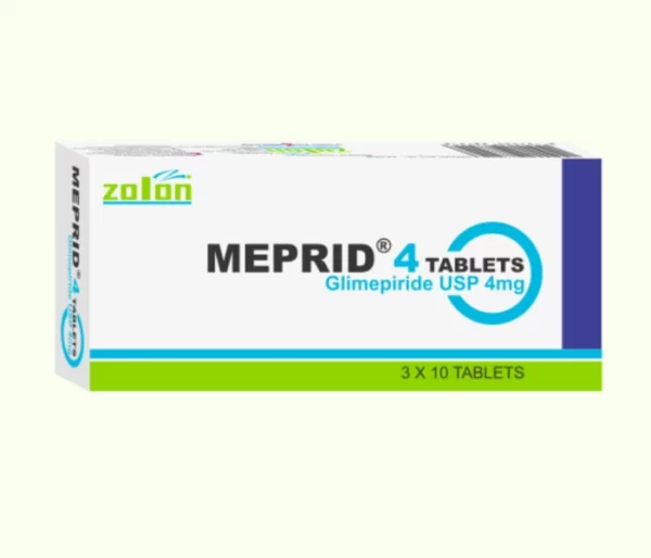 meprid® 4 tablets glimepiride usp 4mg