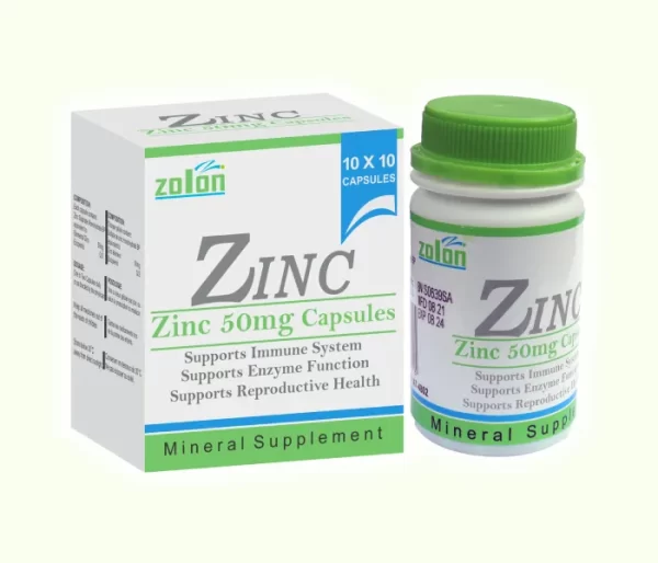 zinc 50mg capsules