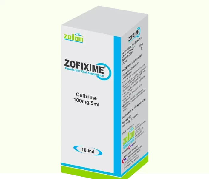 zofixime® powder for oral suspension (cefixime 100mg/5ml)